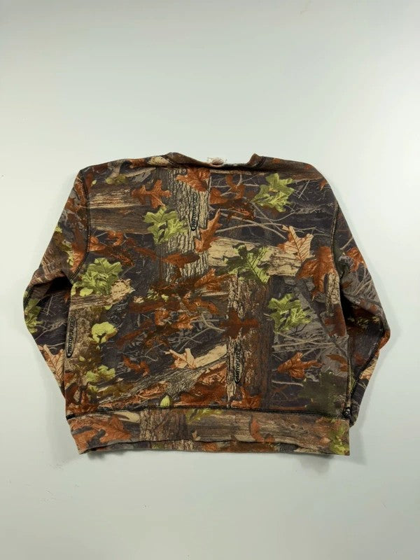 Vintage Brents Outdoors Camo Sweatshirt – Khaki, size S – photo 2