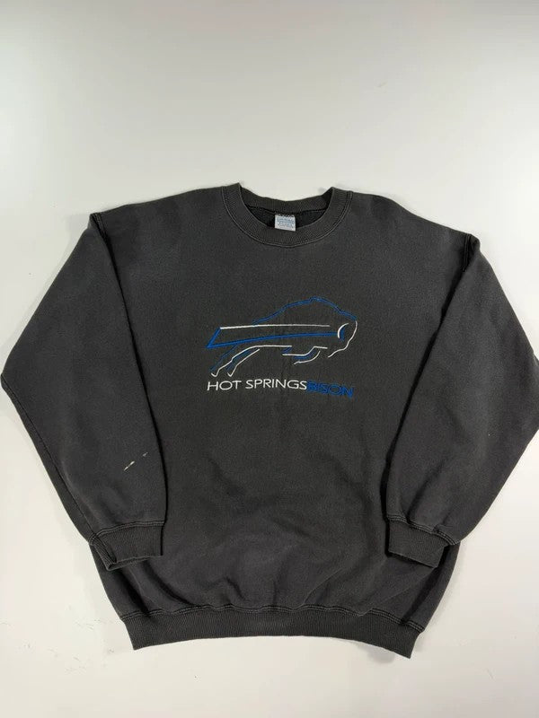 Vintage Hot Springs Bison Sweatshirt