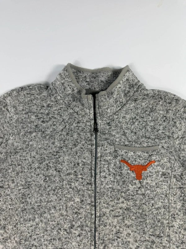 Vintage Texas USA Fleece Jacket – Grey, size M – photo 3