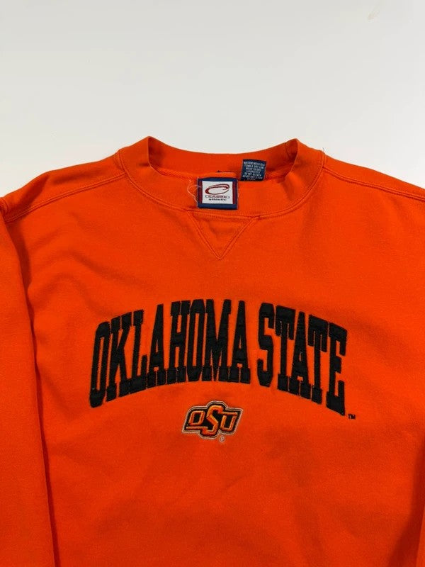 Vintage Cadre Athletic Oklahoma State Sweatshirt – Orange, size M – photo 4