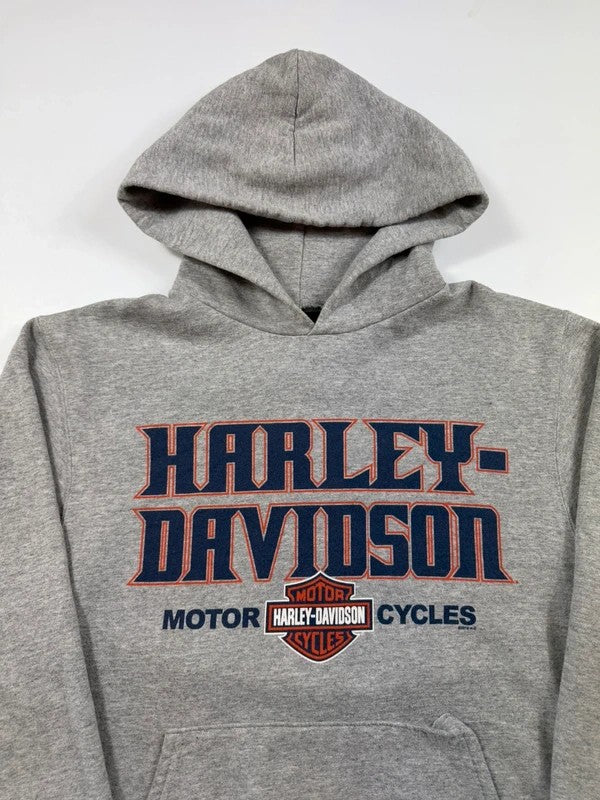 Vintage Harley Davidson Las Vegas Hoodie – Grey, size S – photo 3