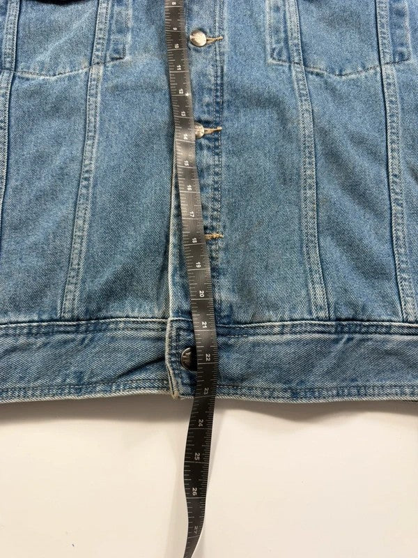 Vintage Harley Davidson Denim Jacket – Blue, size XL – photo 9