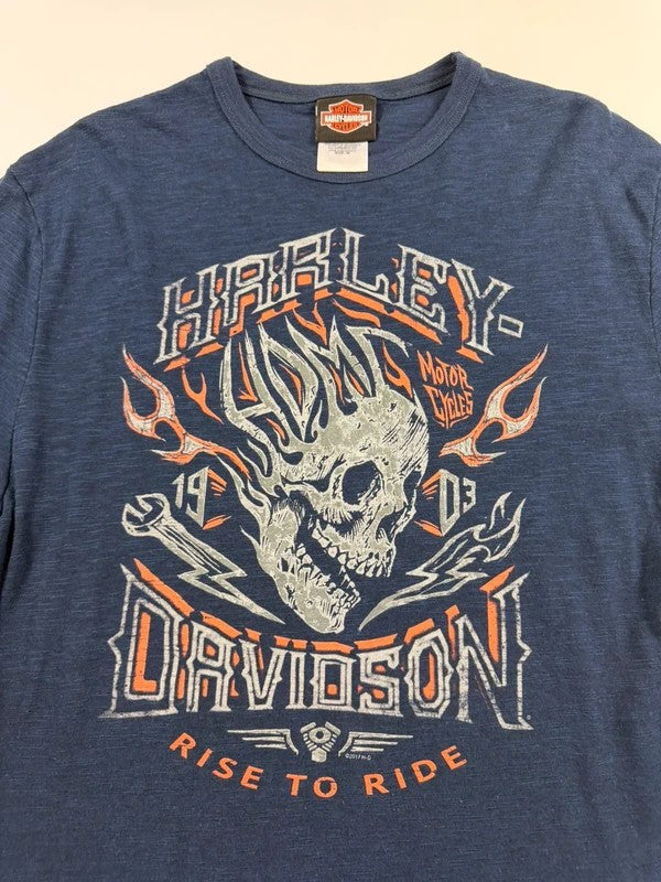 Harley Davidson Graphic Print Tshirt