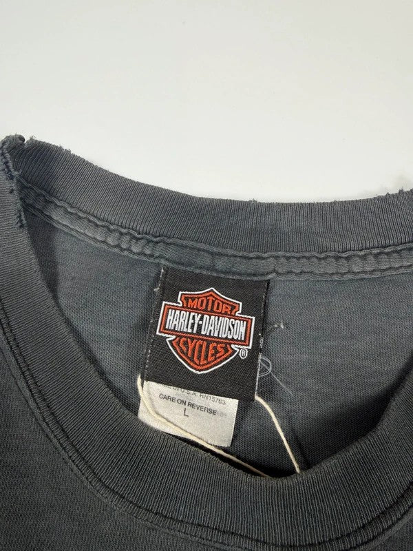 Vintage Harley Davidson San Diego T-shirt – Grey, size L – photo 6