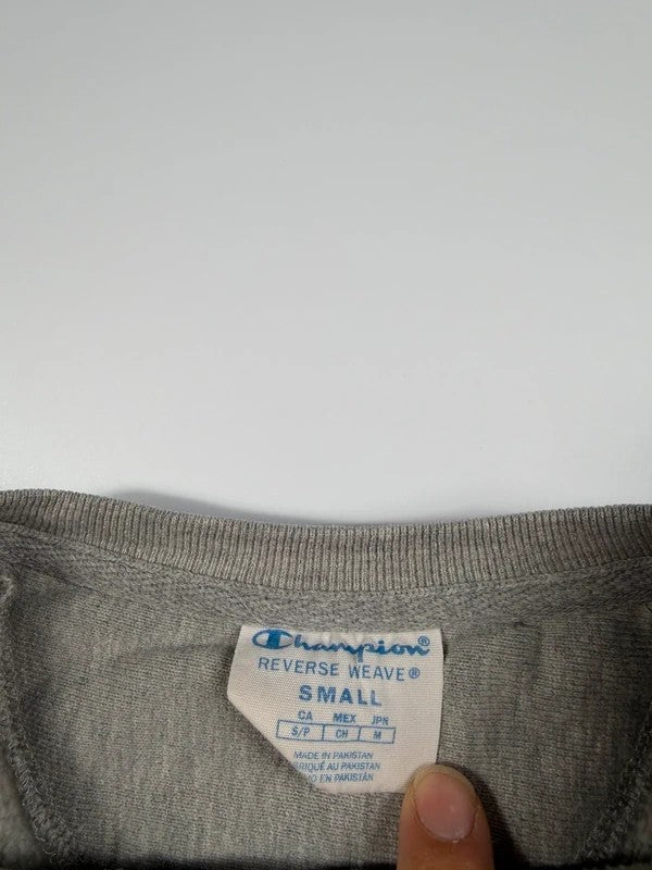 Vintage Champion Reverse Weave Swestshirt – Grey, size S – photo 5