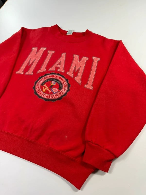 Vintage Galt Sand Miami Sweatshirt – Red, size L – photo 4