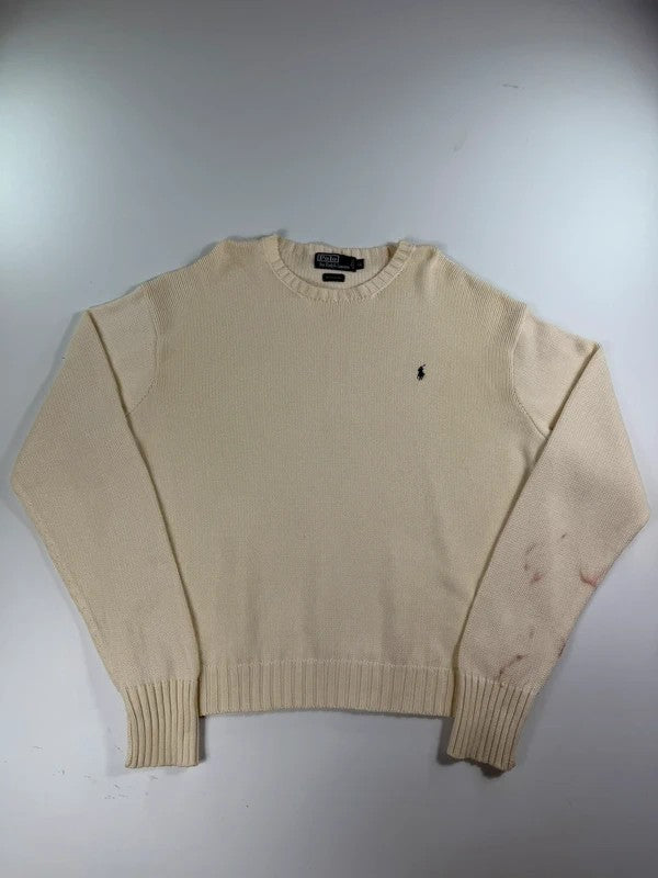 Vintage Ralph Lauren Jumper *Marked – Cream, size XL – photo 1