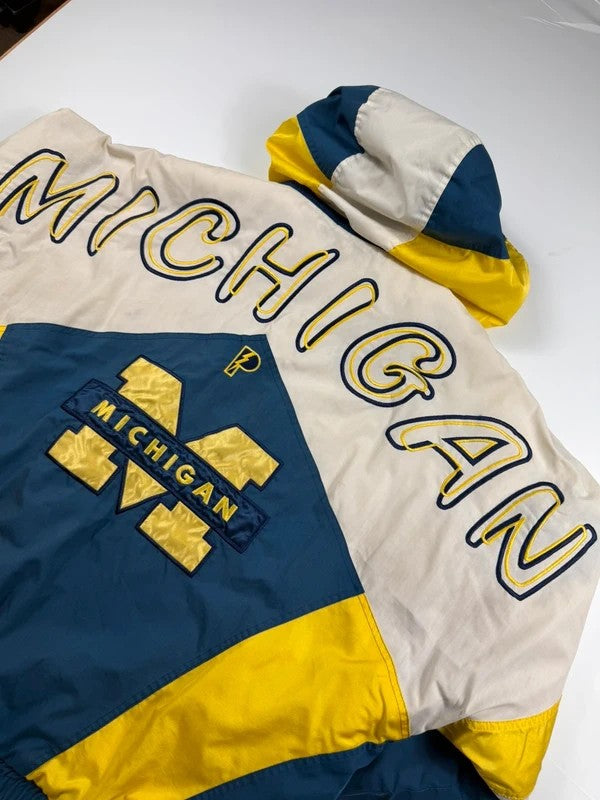 Vintage Pro Player Michigan Coat – Navy, size XL – photo 4