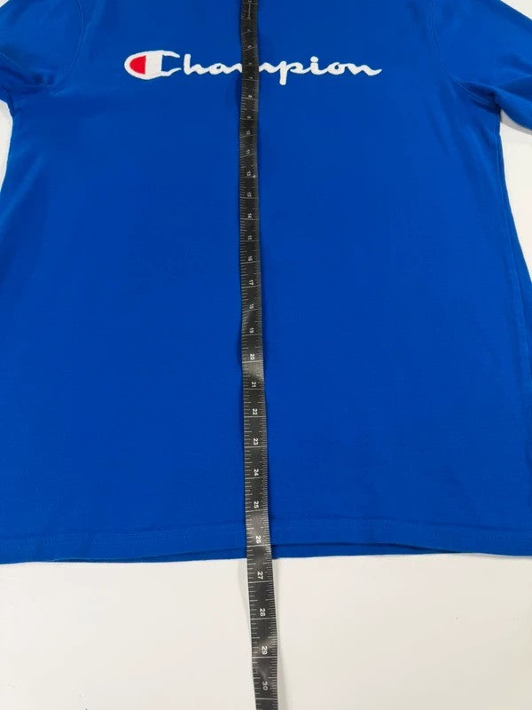 Vintage Champion Logo T-Shirt – Blue, size L – photo 7