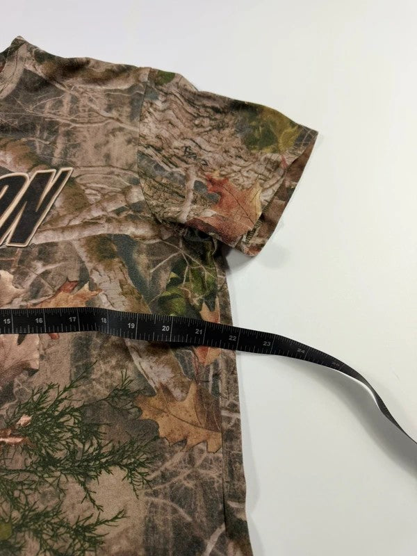 Vintage Nascar Realtree Racing T-Shirt – Khaki, size L – photo 6