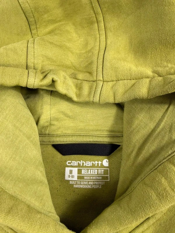 Vintage Carhartt Logo Print Hoodie – Green, size M – photo 5