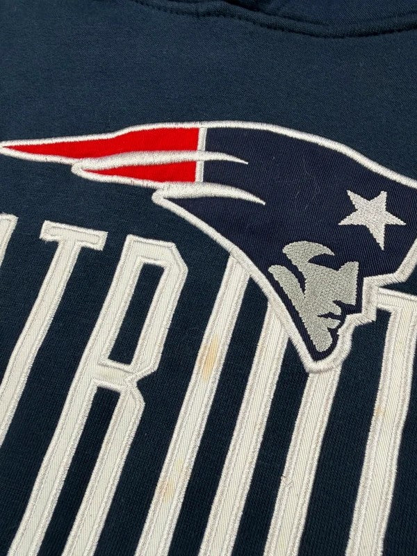 Vintage NFL New England Patriots Hoodie – Grey, size S – photo 6