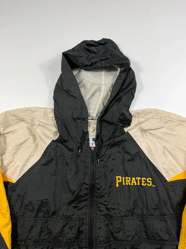 Vintage MLB Pirates Track Jacket – Black, size XL – photo 3