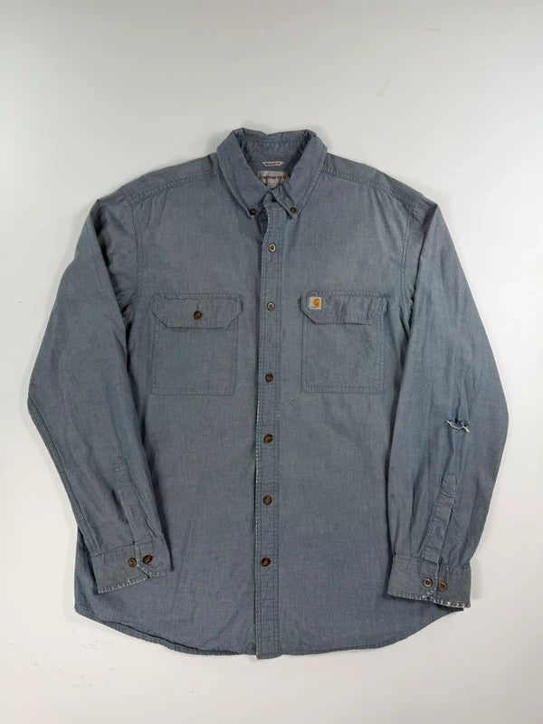 Vintage Carhartt Workwear Shirt – Blue, size L – photo 1