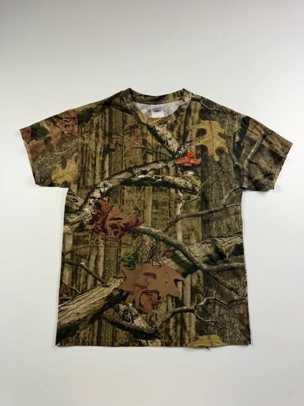Vintage Mossy Oak T-Shirt – Khaki, size M
