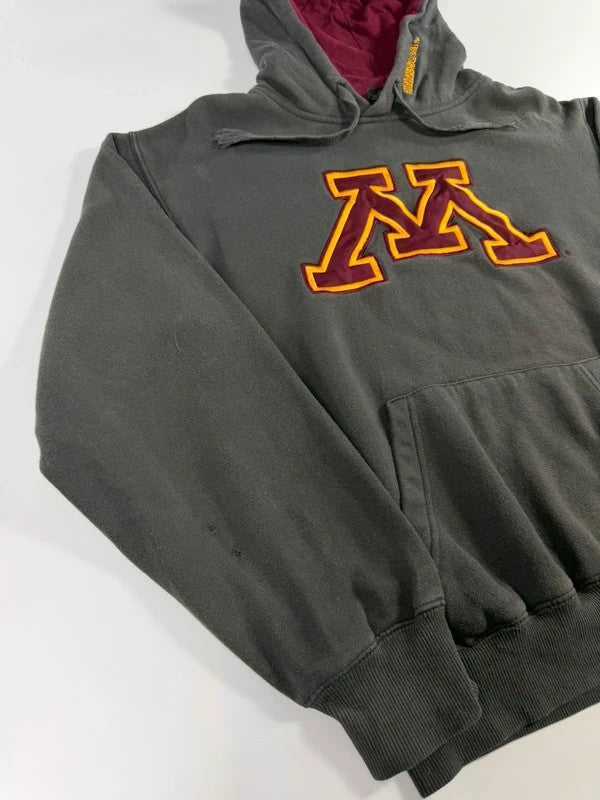 Vintage Colosseum Athletics Minnesota Hoodie – Grey, size S – photo 5