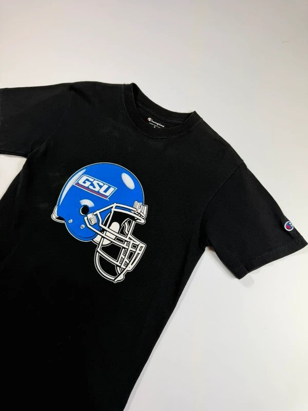 Vintage Champion Georgia State T-Shirt – Black, size S – photo 3