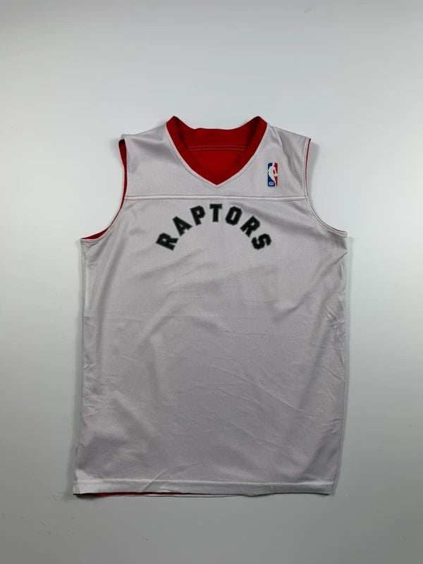 Vintage Alleson Athletics Basketball Vest – White, size S – photo 2