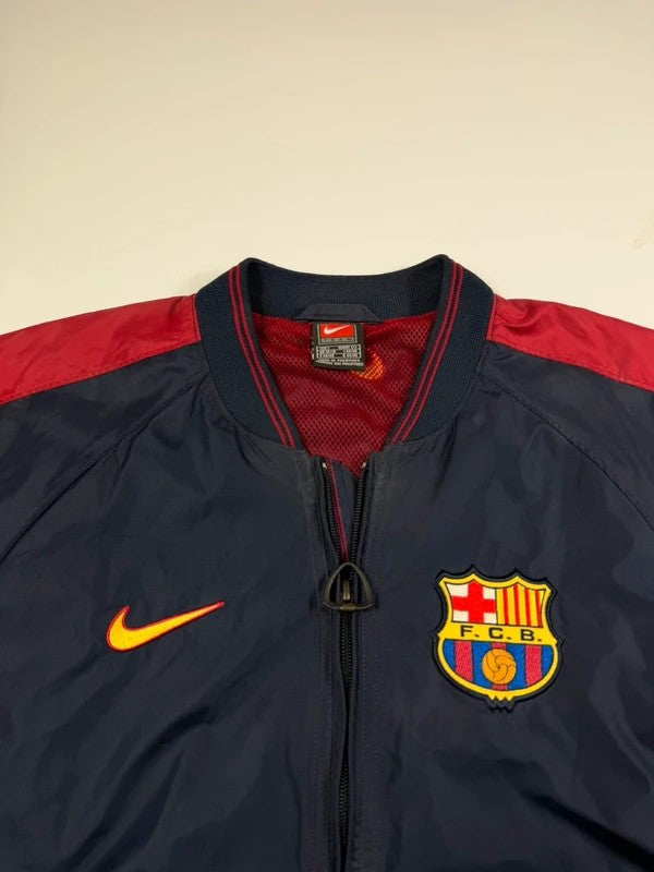 Vintage Nike Barcelona 1998-2000 Football Tracksuit – Navy, size S – photo 6