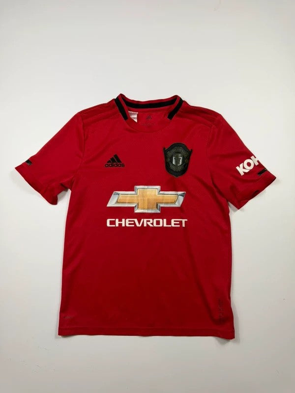 Vintage Adidas Manchester United Football Shirth 2019/20 Youth – Red, size L – photo 1