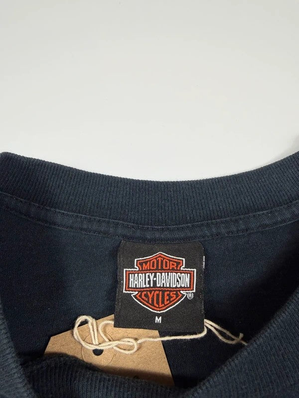 Vintage Harley Davidson T-shirt – Navy, size M – photo 6