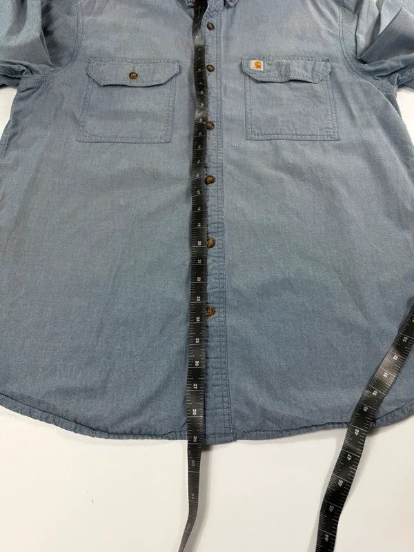 Vintage Carhartt Workwear Shirt – Blue, size L – photo 8