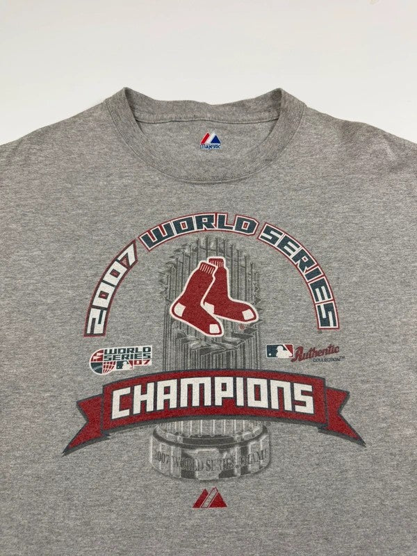 Vintage Majestic MLB Graphic Print T-Shirt – Grey, size M – photo 4