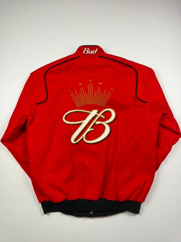 Vintage Chase Authentics Drivers Line Racing Jacket – Red, size M – photo 2
