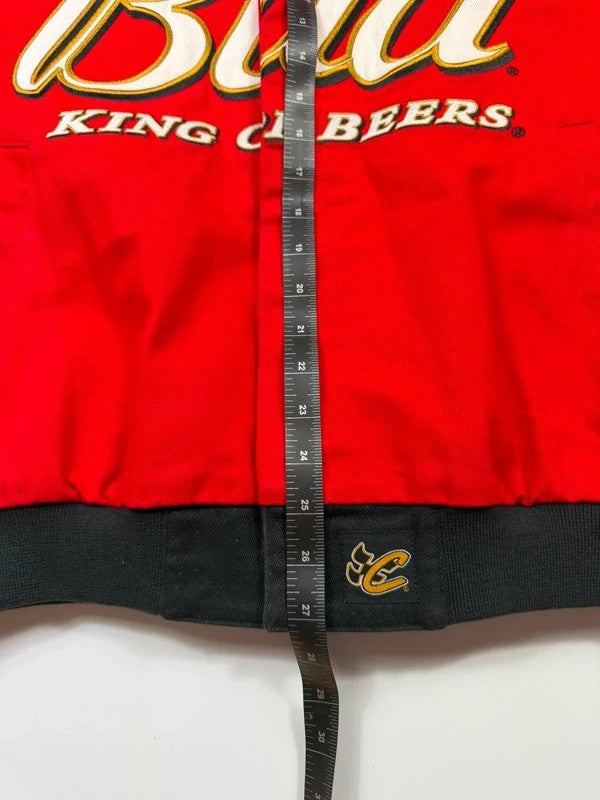 Vintage Chase Authentics Drivers Line Racing Jacket – Red, size M – photo 8