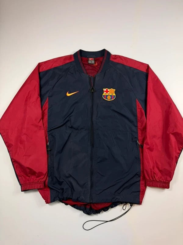 Vintage Nike Barcelona 1998-2000 Football Tracksuit – Navy, size S – photo 2