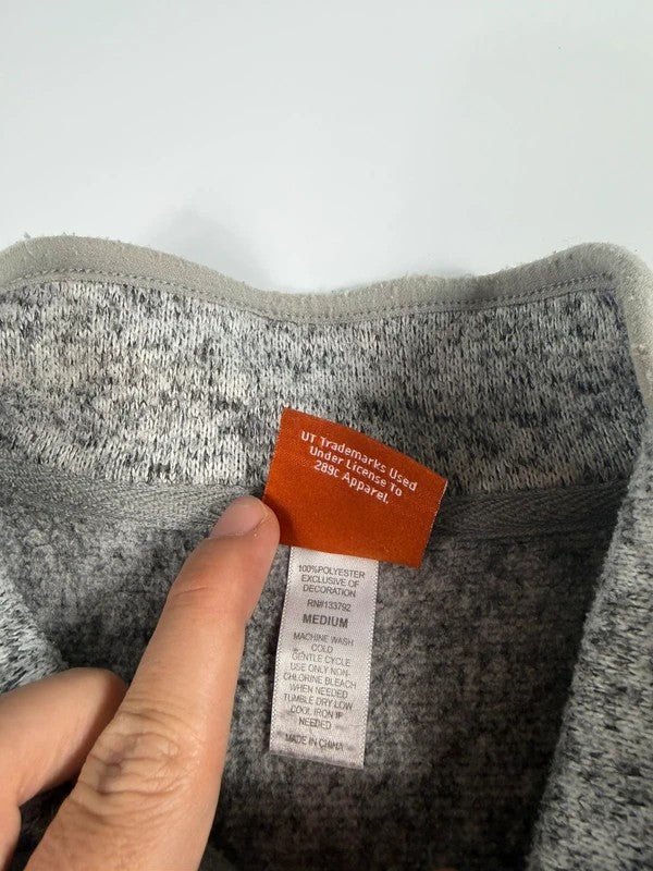 Vintage Texas USA Fleece Jacket – Grey, size M – photo 5
