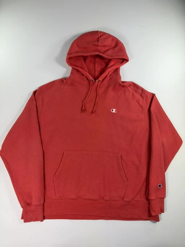 Vintage Champion Reverse Weave Hoodie – Pink, size XL