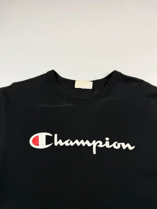 Vintage Champion Heavyweight T-Shirt – Black, size L – photo 3