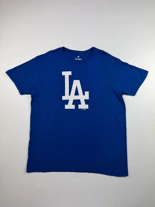 Vintage Fanatics LA Dodgers T-shirt – Blue, size L