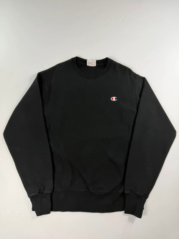 Vintage Champion Reverse Weave Sweatshirt – Black, size M – photo 1