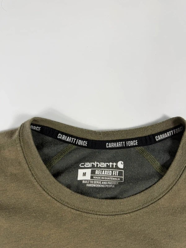 Vintage Carhartt Force Pocket Tee – Khaki, size M – photo 5
