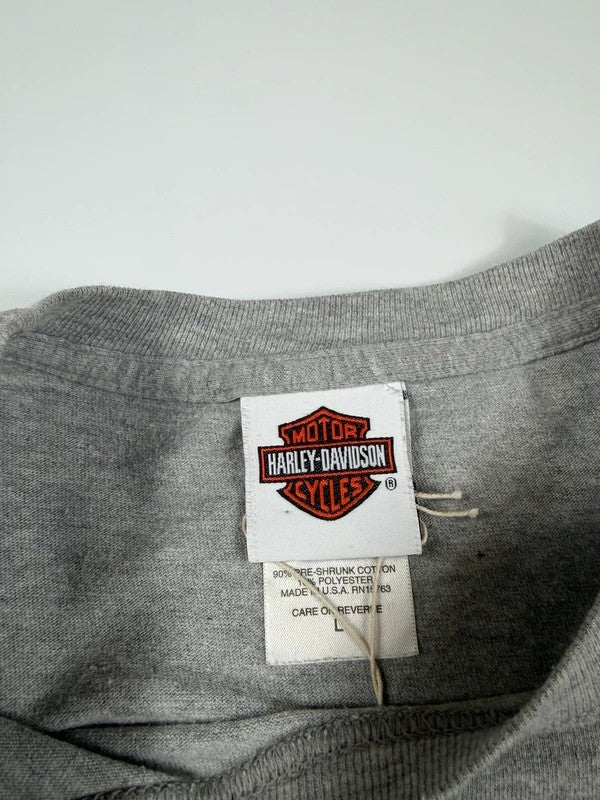 Vintage Harley Davidson T-shirt Missouri – Grey, size L – photo 5