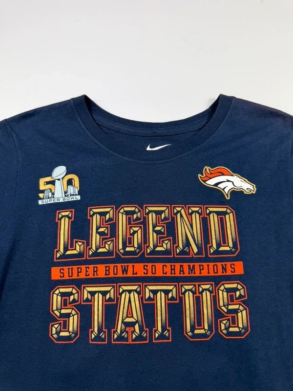 Vintage Nike Denver Broncos T-Shirt – Navy, size L – photo 3