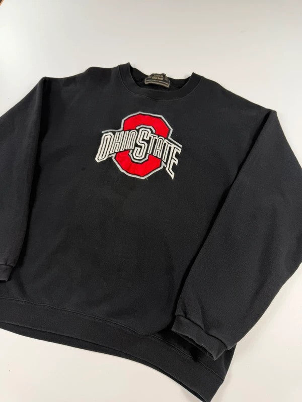 Vintage Jones & Mitchell Ohio State Sweatshirt – Black, size XL – photo 3