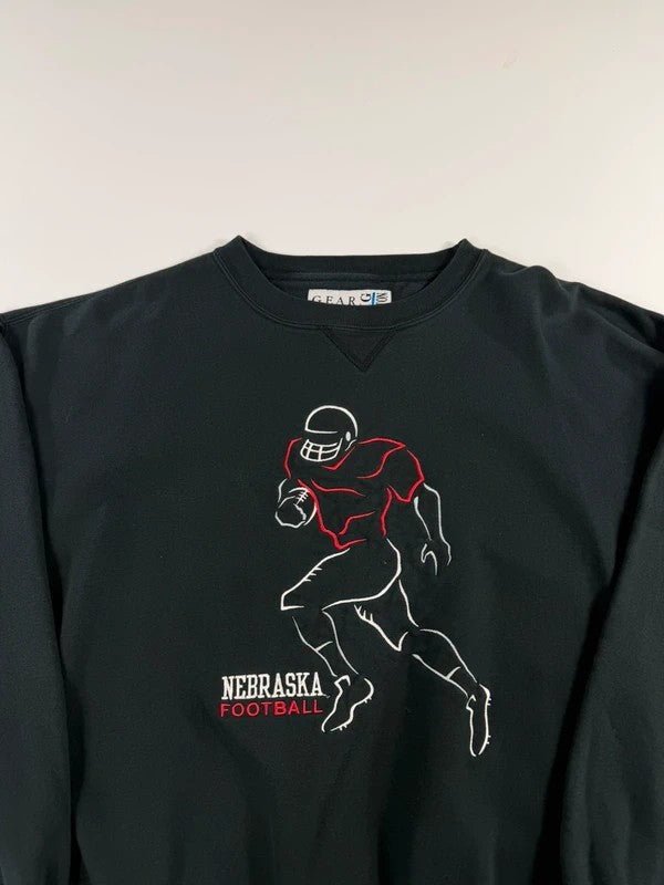 Vintage Gear For Sports Sweatshirt – Black, size M – photo 4