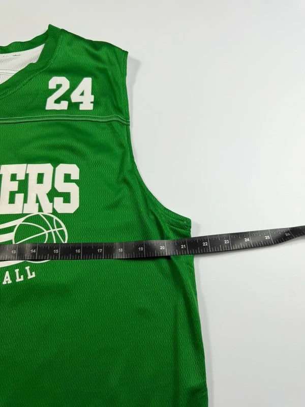 Vintage Alleson Athletics Basketball Vest – Green, size M – photo 6